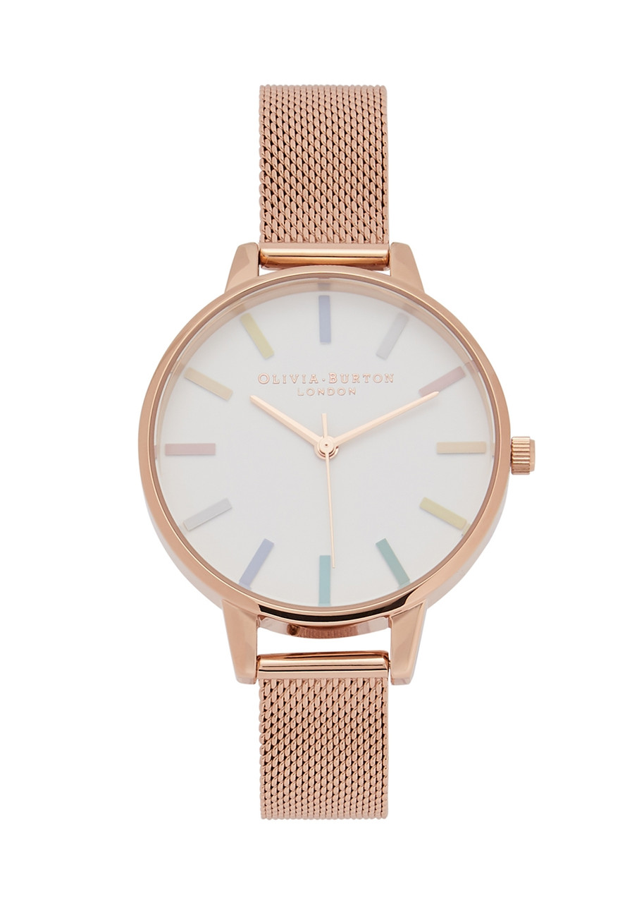 Olivia Burton Rainbow Markers RG Mesh Demi - Rose