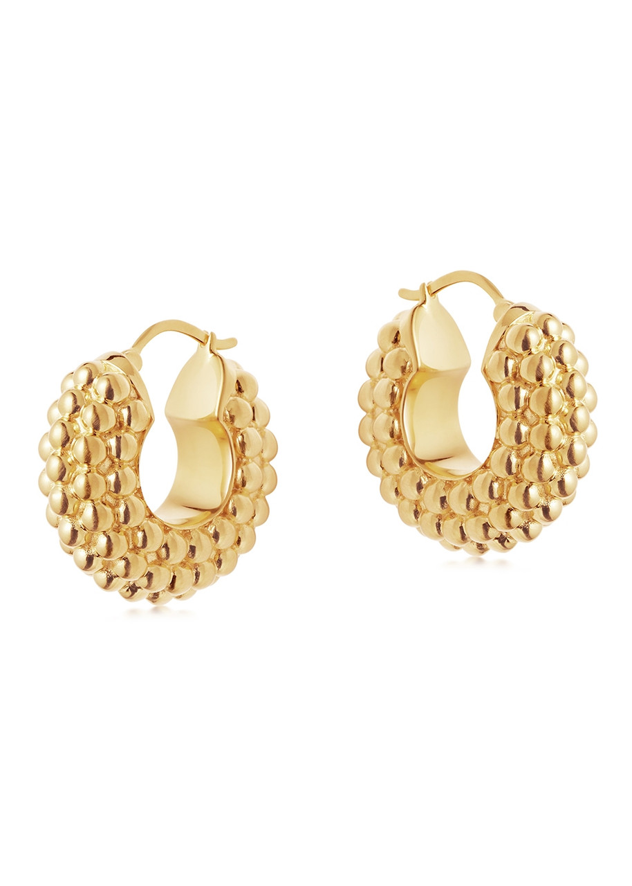 Missoma Bayu 18kt Gold Vermeil Hoop Earrings In Gold