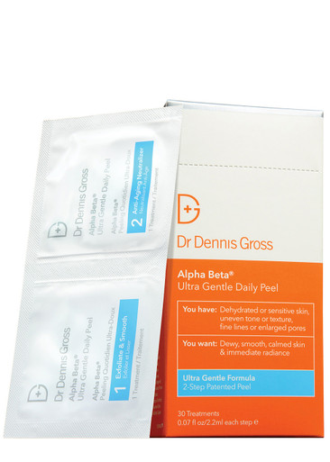 Dr. Dennis Gross Skincare Alpha Beta Gentle Daily Peel, Masks, 30 Days