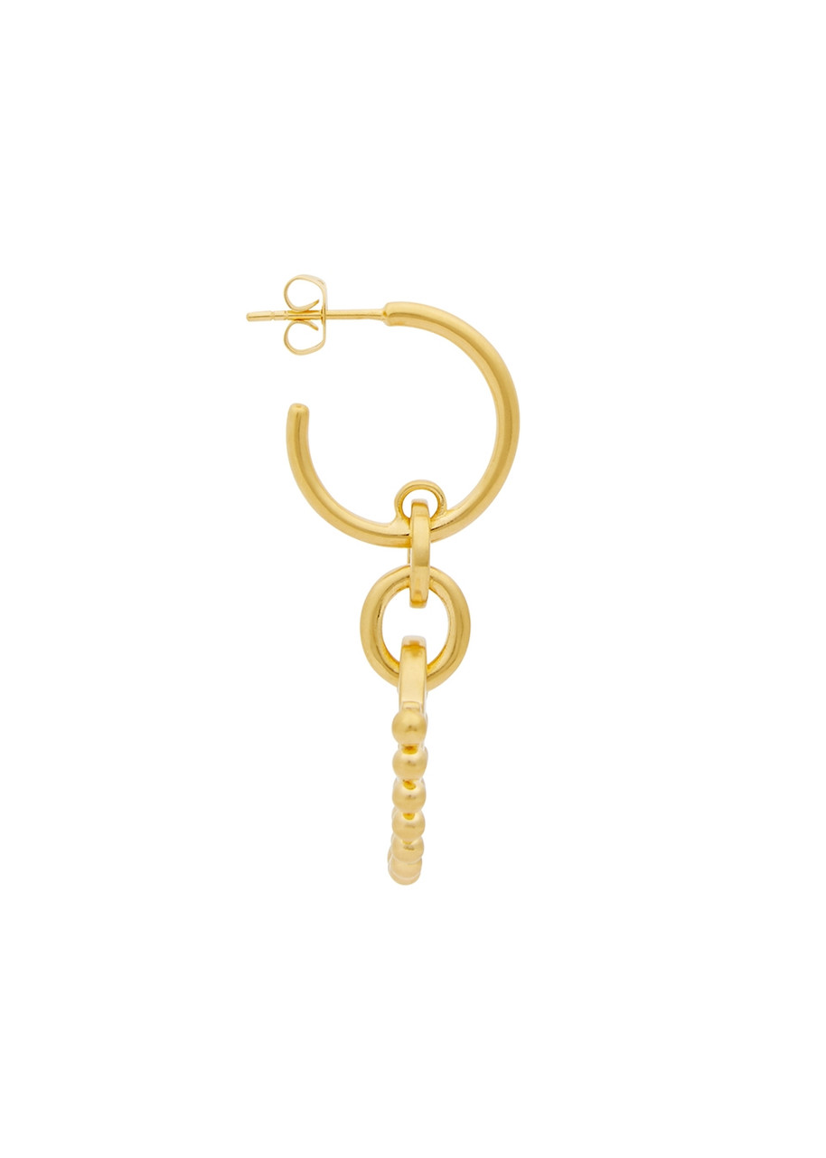 MISSOMA MISSOMA CALIMA CHANDELIER 18KT GOLD VERMEIL HOOP EARRINGS