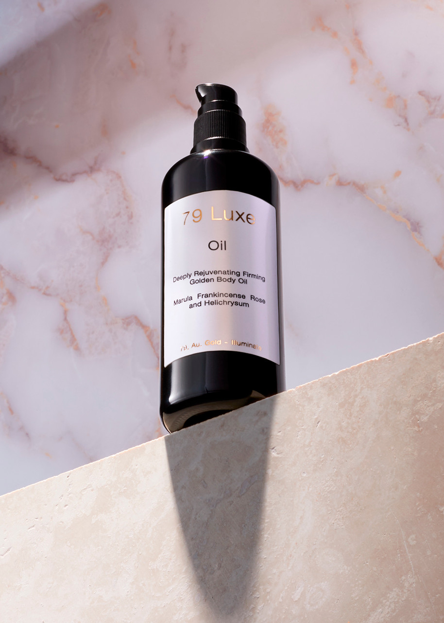  79 Luxe Deeply Rejuvenating Firming Golden Body Oil 100ml 