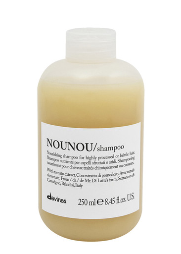 Davines - Nounou Shampoo - 250ml - Hydrating Shampoo - Gently Nourishes and Heals - Fiaschetto Tomato Extract - Antioxidants and Vitamin C