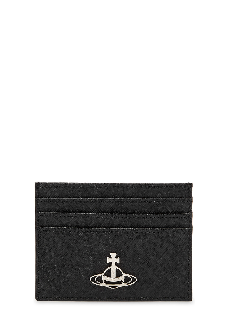 Vivienne Westwood Black Leather Card Holder