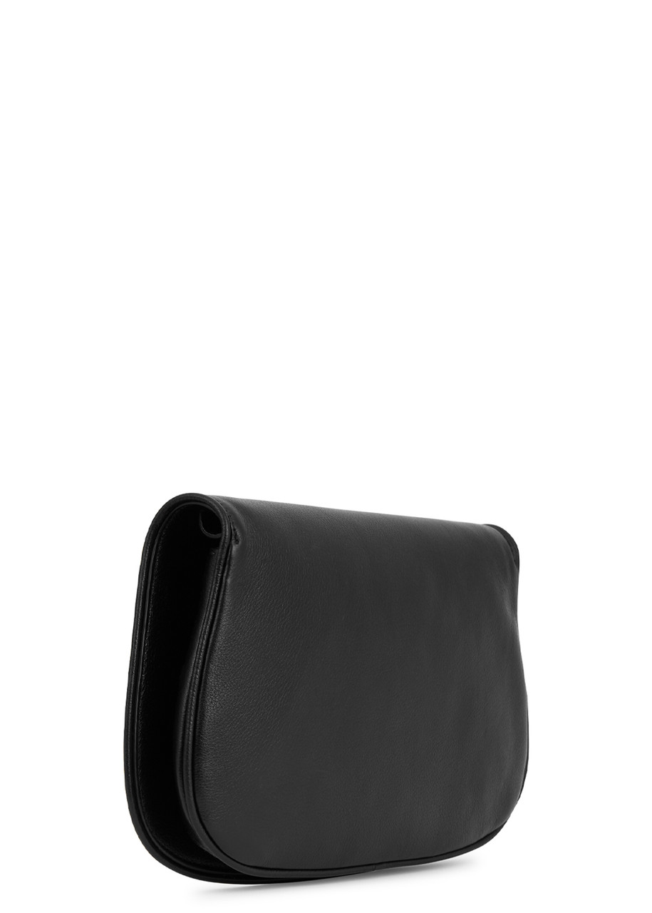 GUCCI GUCCI BLONDIE LEATHER SHOULDER BAG, SHOULDER BAG, BLACK, LEATHER