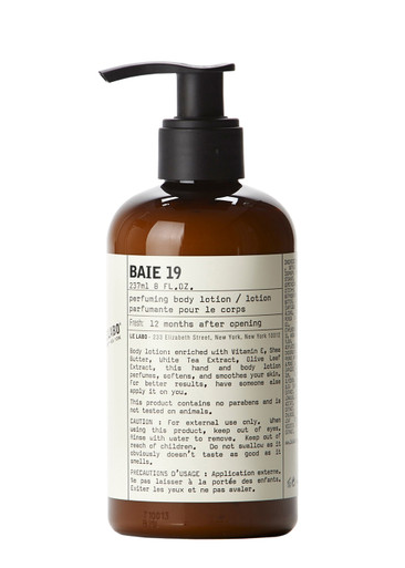Le Labo Baie 19 Body Lotion 237ml In White