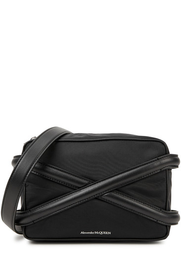 ALEXANDER MCQUEEN Harness nylon cross-body bag | Harvey Nichols