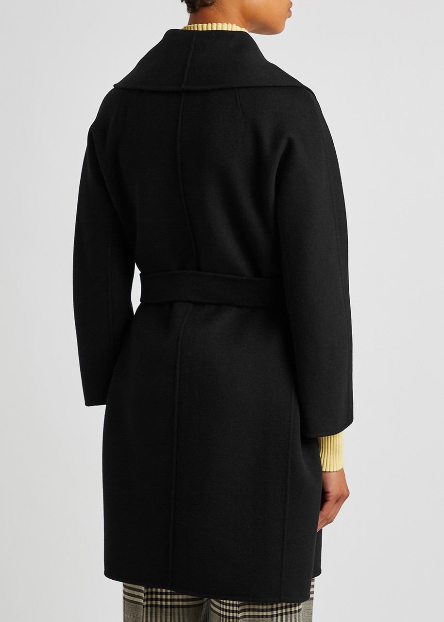  S Max Mara Messi Wool Jacket - Black - 4 