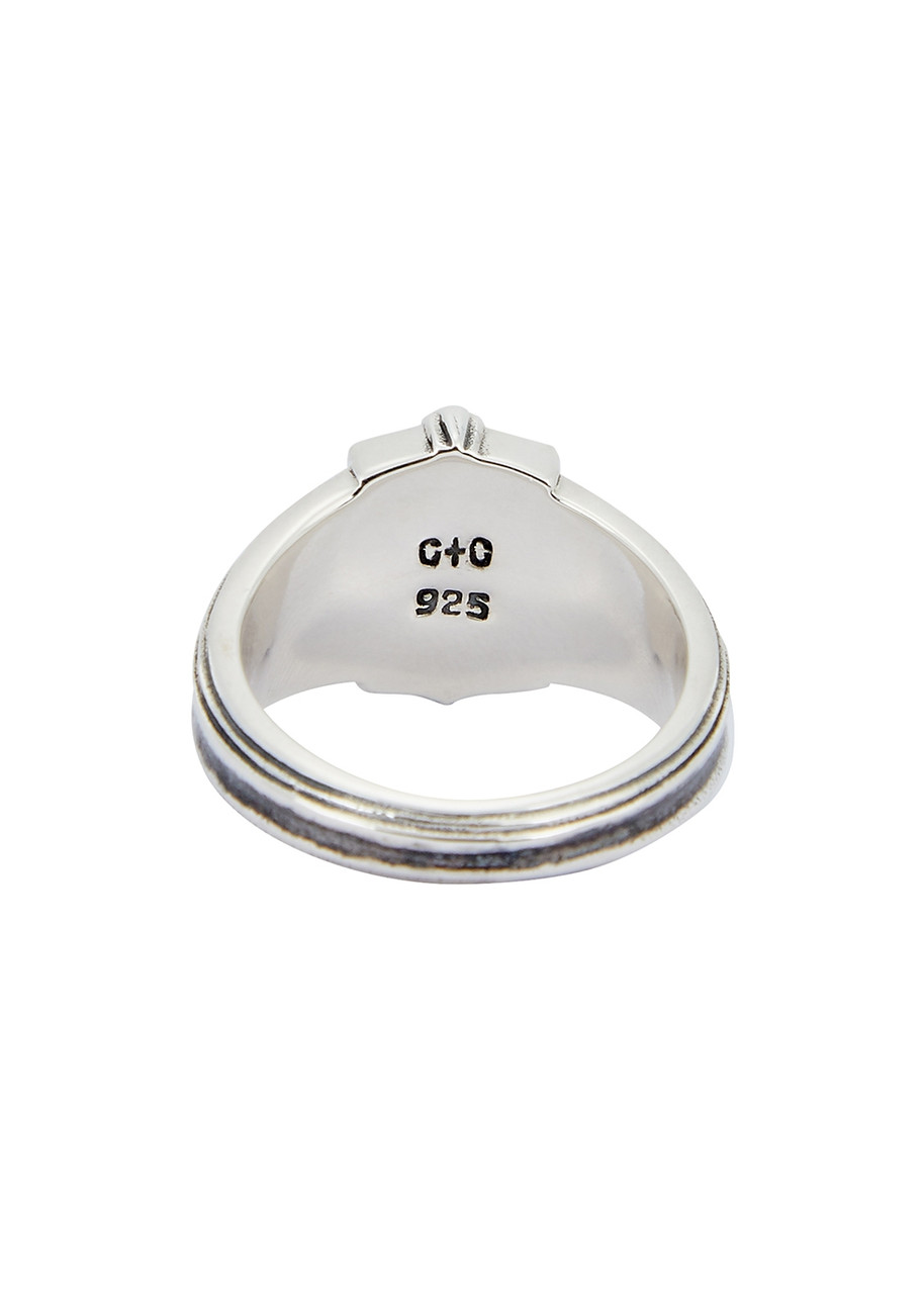  Clocks And Colours Crossroad Sterling Silver Ring 
