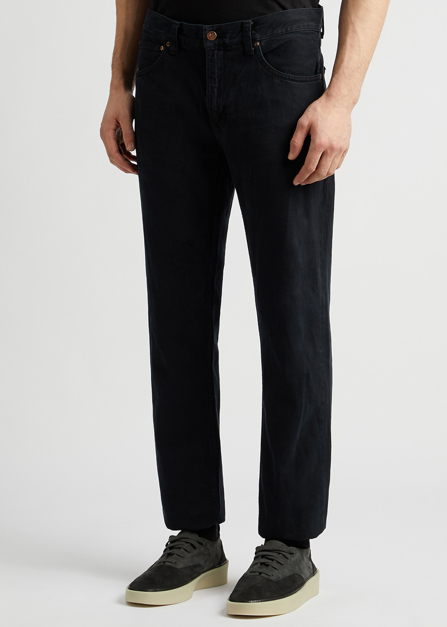 Nudie Jeans Jeans Gritty Jackson Black Forest In Black