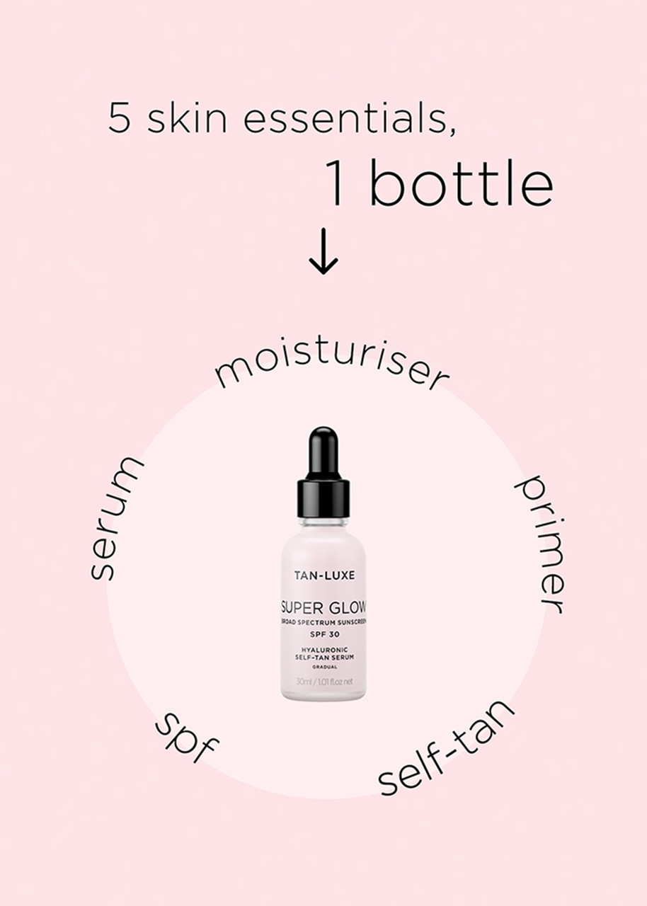  Tan-luxe Super Glow Spf 30 30ml 