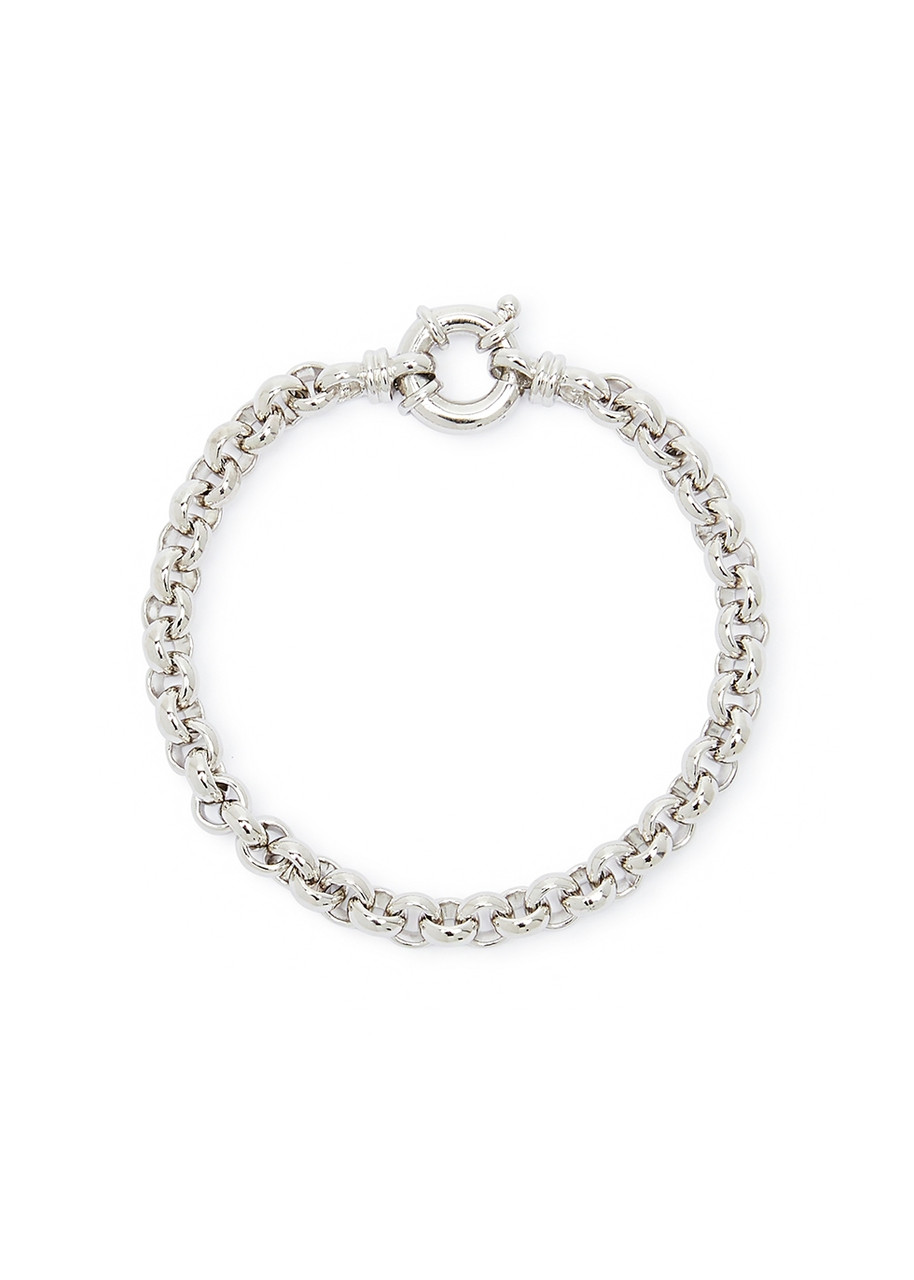 Rolo Sterling Silver Chain Bracelet