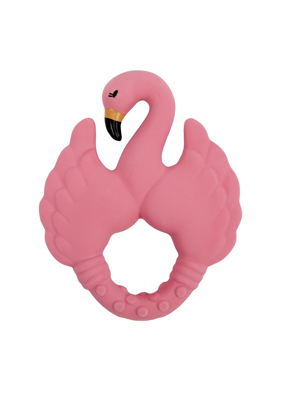 Natruba Kids Flamingo Pink Rubber Teether