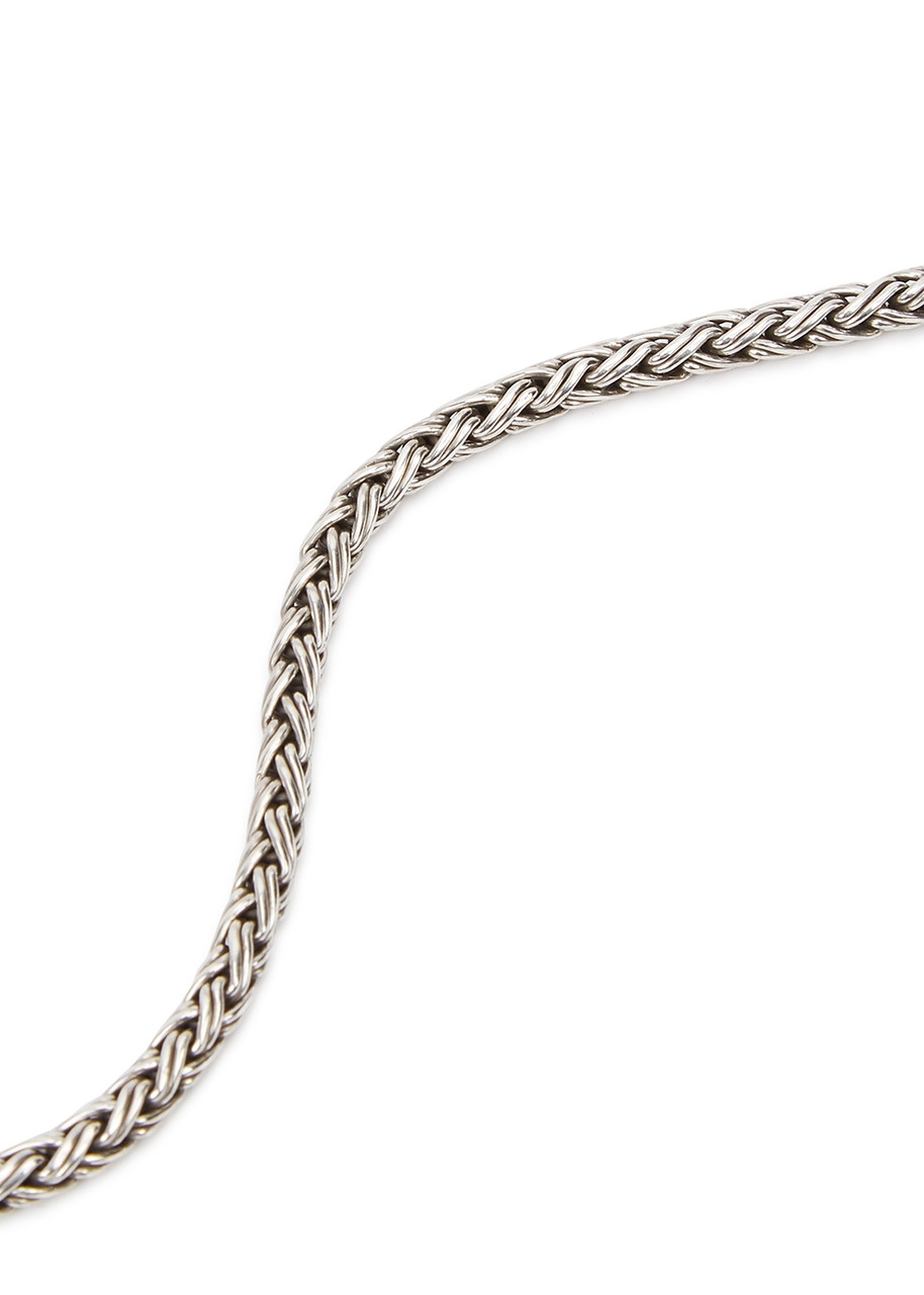  Clocks And Colours Scorpion X Sterling Silver Chain Necklace 