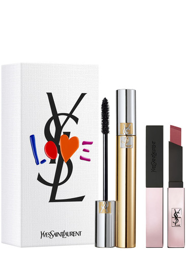 Saint Laurent Yves  Mascara Volume Effet Faux Cils & Rouge Pur Couture Gift Set In N/a
