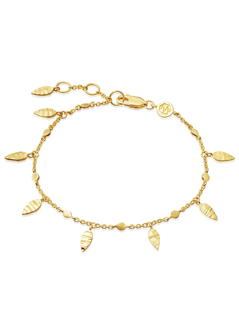 Missoma Leaf 18kt Gold Vermeil Bracelet