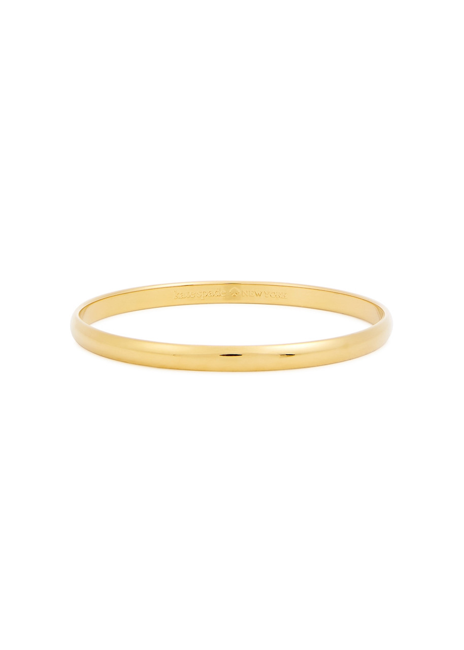 Kate Spade New York Idiom 14kt Gold-plated Bangle - One Size