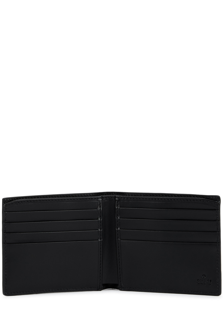  Gucci Gg Supreme Web Wallet - Black 