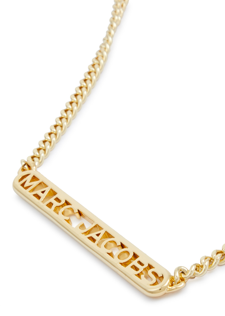  Marc Jacobs The Monogram Chain Gold-plated Necklace - One Size 