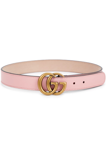 GUCCI KIDS GG leather belt | Harvey Nichols