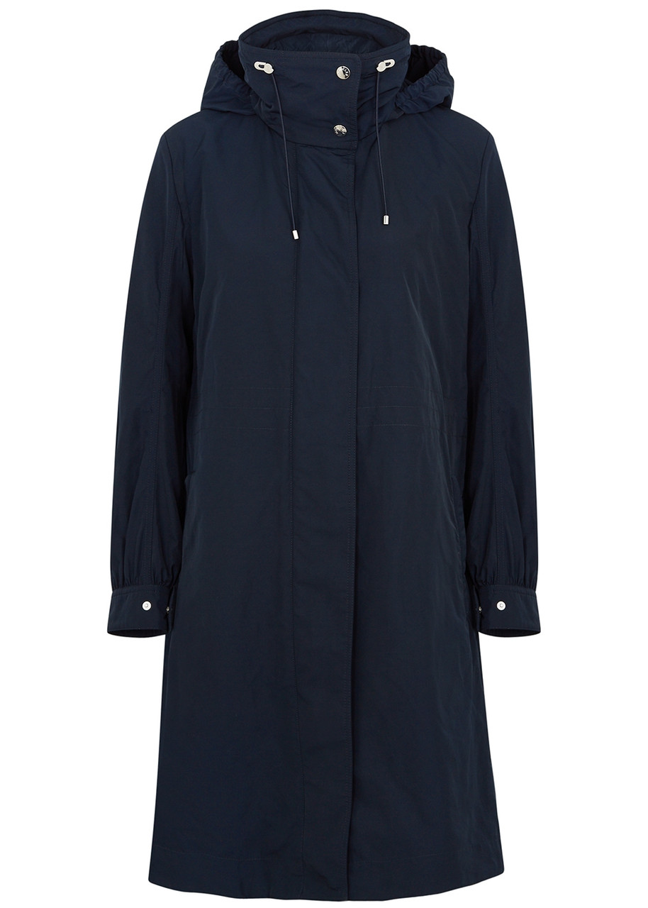 Moncler Kourou Navy Faille Parka - 1