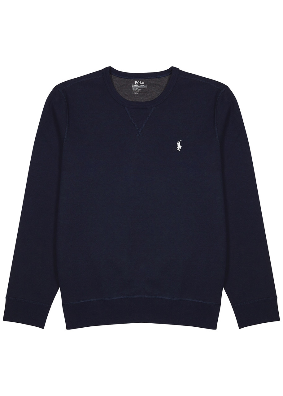Polo Ralph Lauren Performance Jersey Sweatshirt - Navy - XS