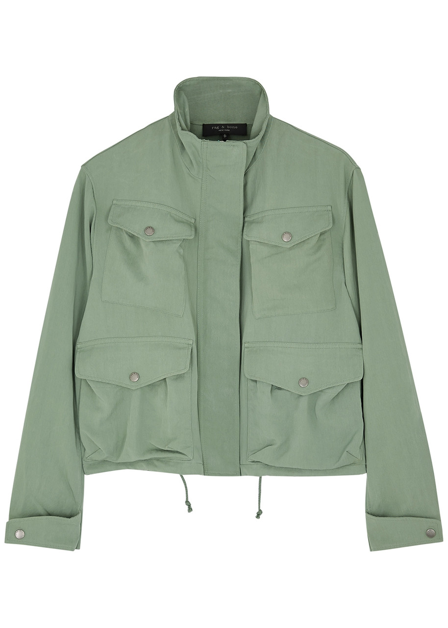 Rag & Bone Trail Tencel-blend Jacket - Light Green - M