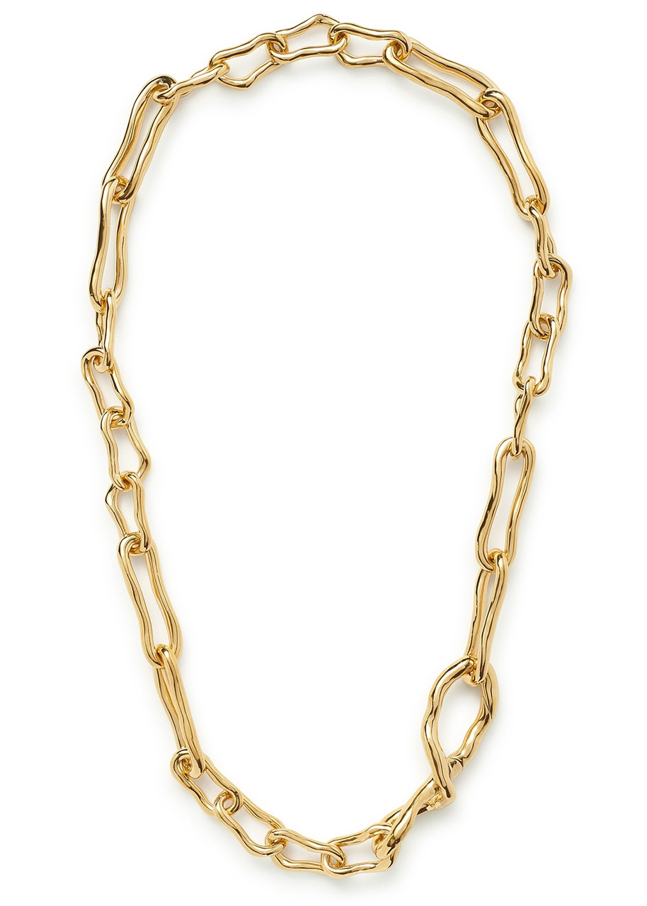 Missoma Molten Twisted Infinity 18kt Gold-plated Necklace - One Size