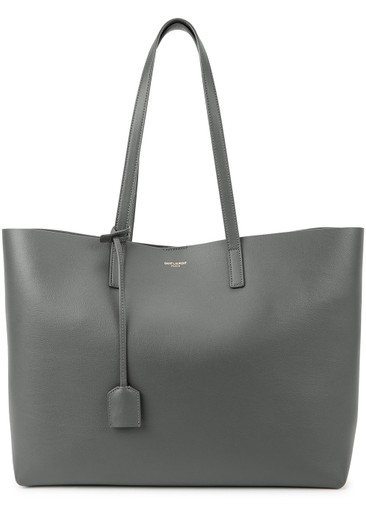 Saint Laurent Grey East/West Shopping Tote