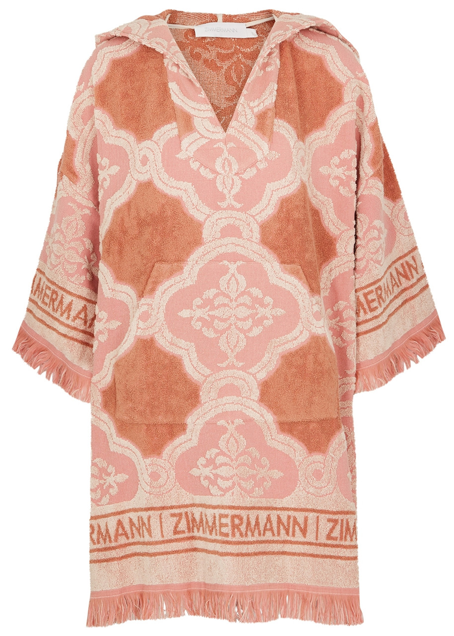 Zimmermann Jeannie Terry Cotton-jacquard Dress - Beige