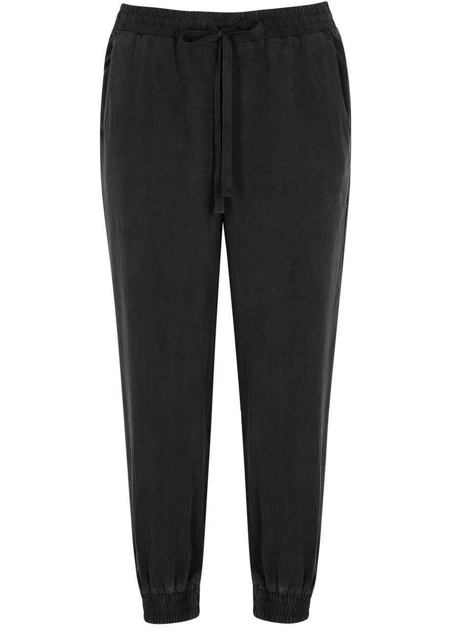 Bella Dahl Faded Tencel Sweatpants - Black - XS