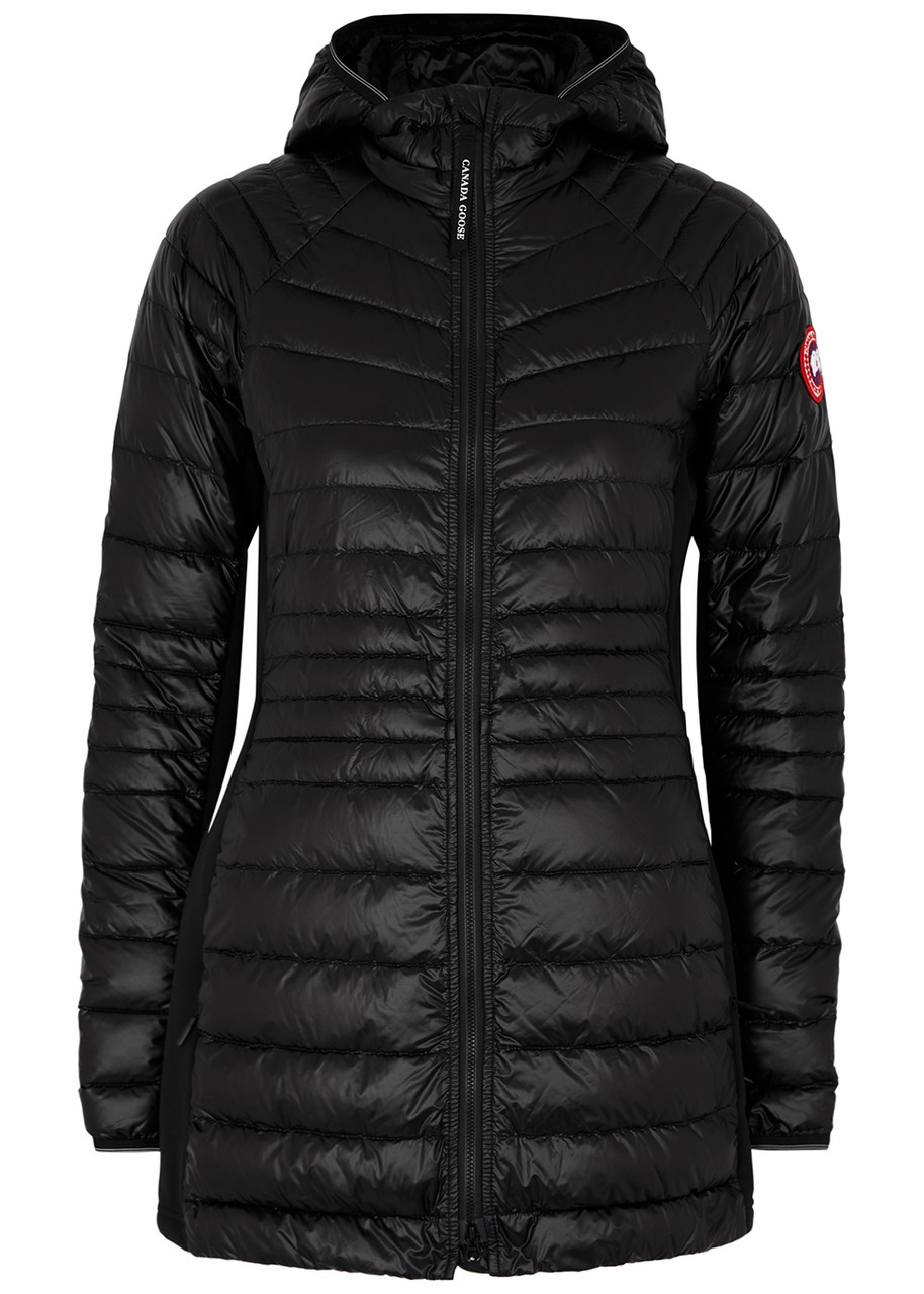 Canada Goose Hybridge Lite Black Quilted Shell Coat, Coat, Black - XS