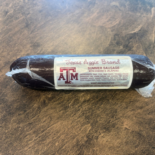 Jalapeno and Cheese Summer Sausage