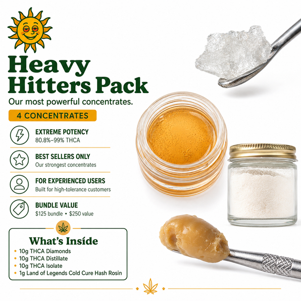 Concentrates Heavy Hitter Pack