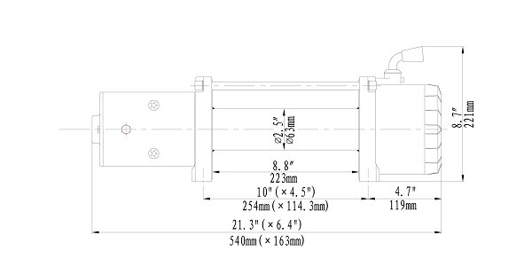 Runva winch 11XP Premium Edition