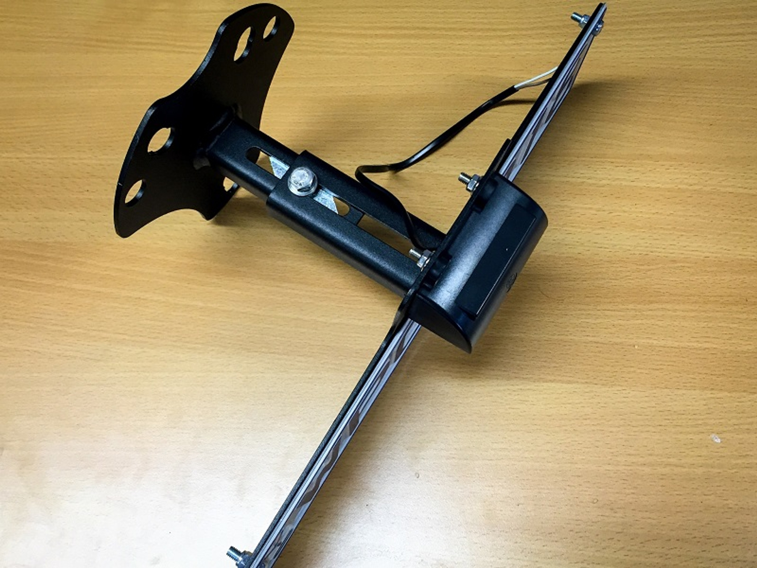 Jeep JK number plate relocation bracket