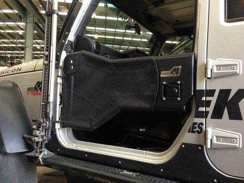 Front tube door shown, with optional mesh insert