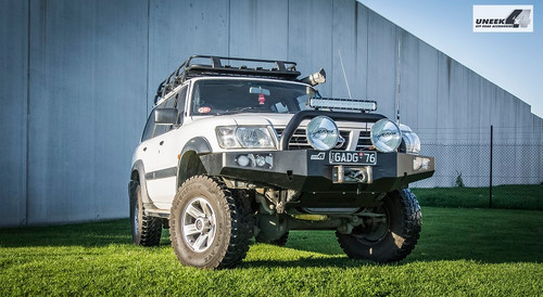 Uneek 4x4 Nissan Patrol Urban bull bar (single hoop)