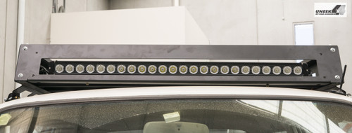 Front 40" LED light bar fitted to Tactical roof rack Front 40" LED light bar fitted to Tactical roof rack