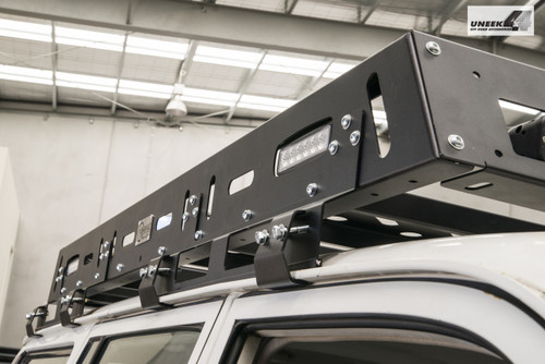 Side lights fitted to Tactical roof rack Side lights fitted to Tactical roof rack