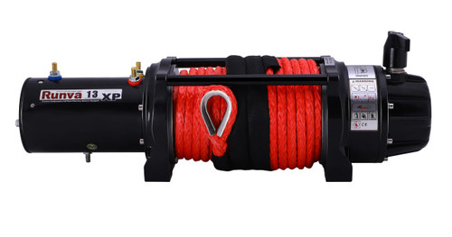 Runva 13XP 12V with Synthetic Rope - Premium Edition Full IP67