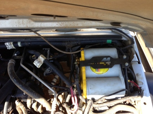 2 optima batteries under JK Bonnet