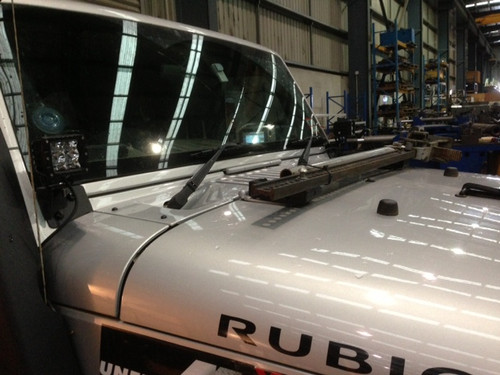 JK and TJ Hi Lift bonnet mount