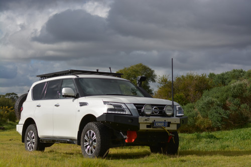 Y62 Patrol with Rock Sliders