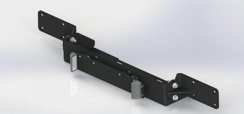 CAD render of Uneek 4x4 Rear Winch Mount