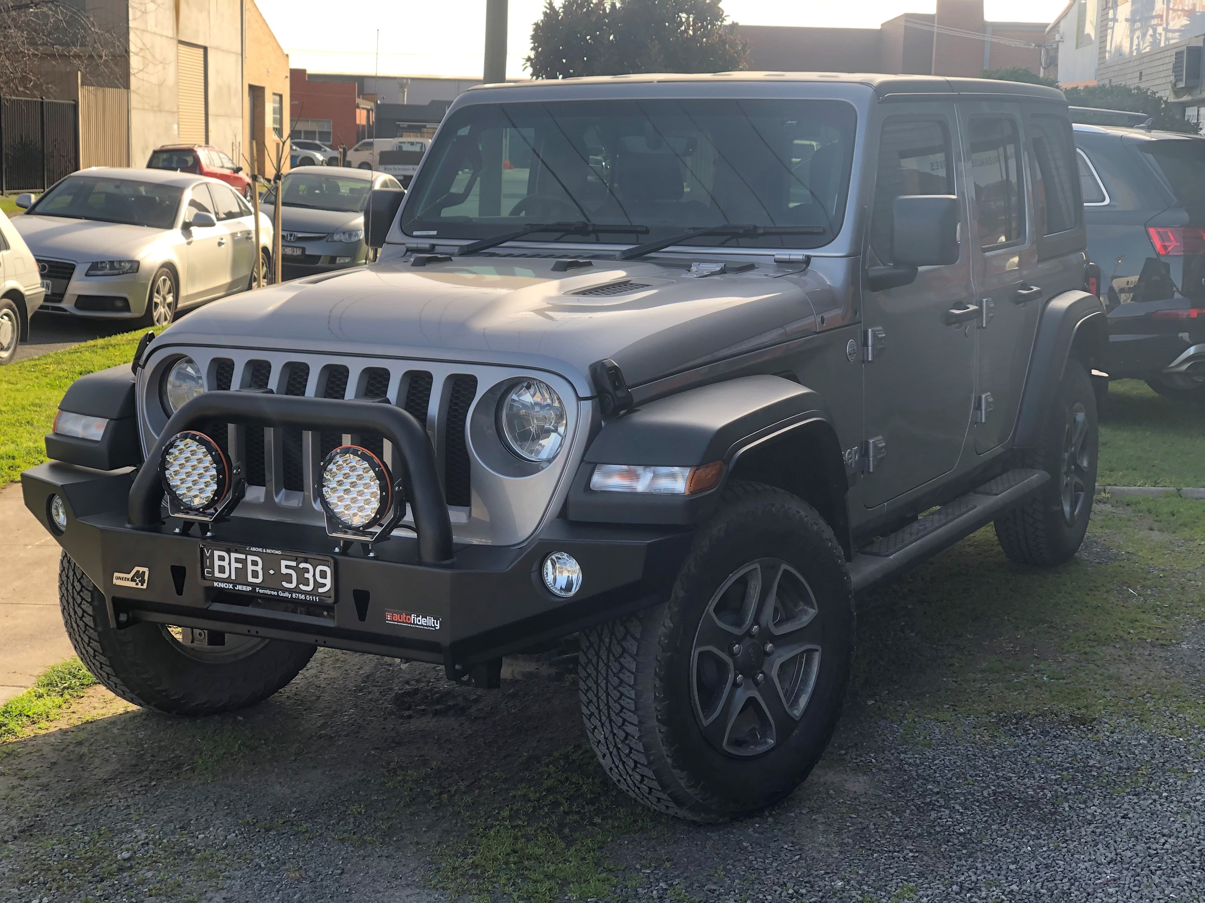 Bullbar To Suit Jeep JL Wrangler/JT Gladiator 2019 on - Uneek 4x4 Pty Ltd