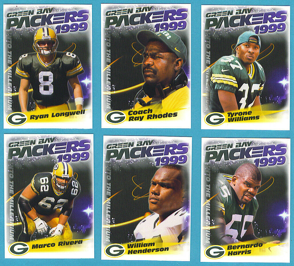 1999 Green Bay Packers Police Set - Larry Fritsch Cards LLC - Your