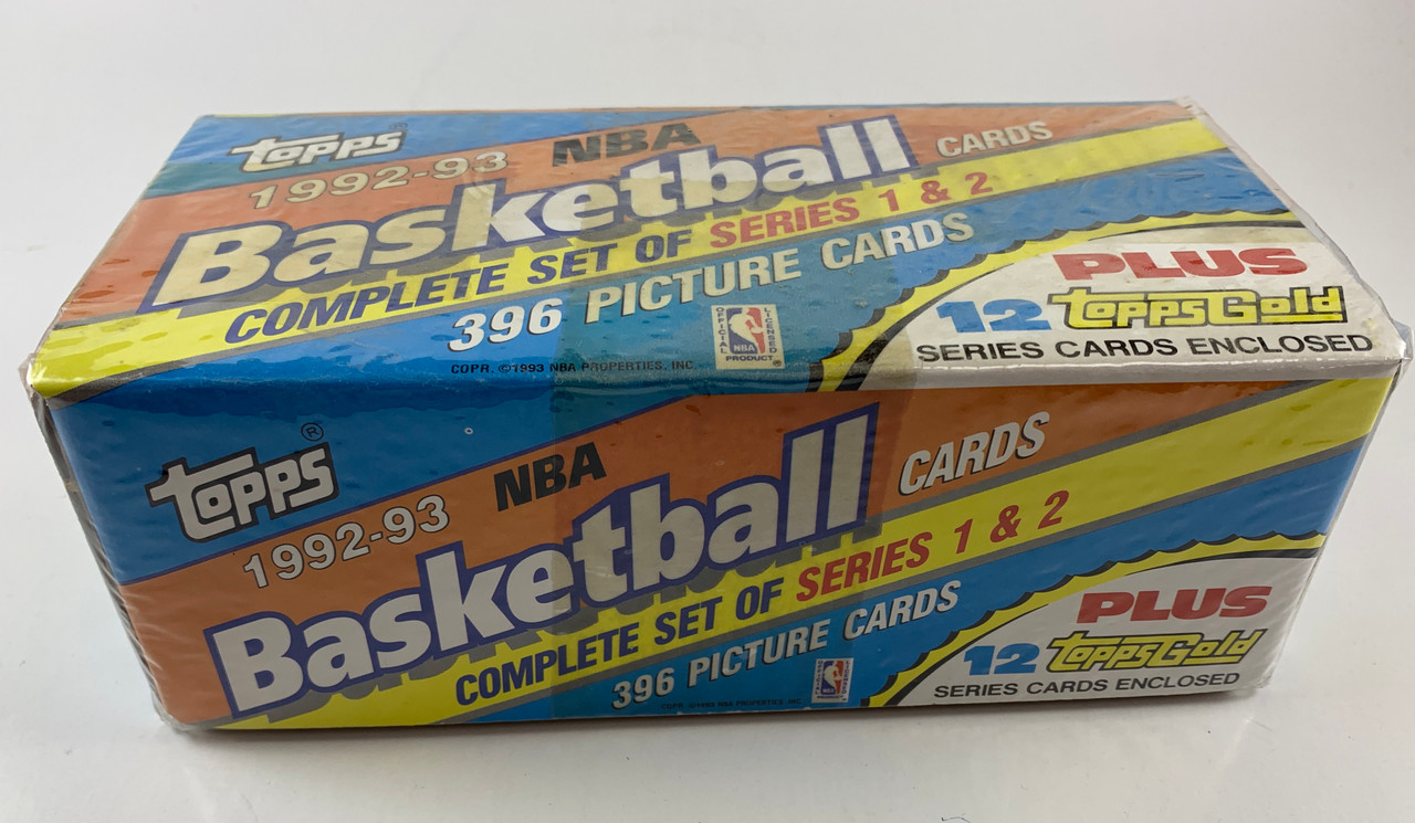 1992/93 Topps Series 1 Basketball Hobby Box