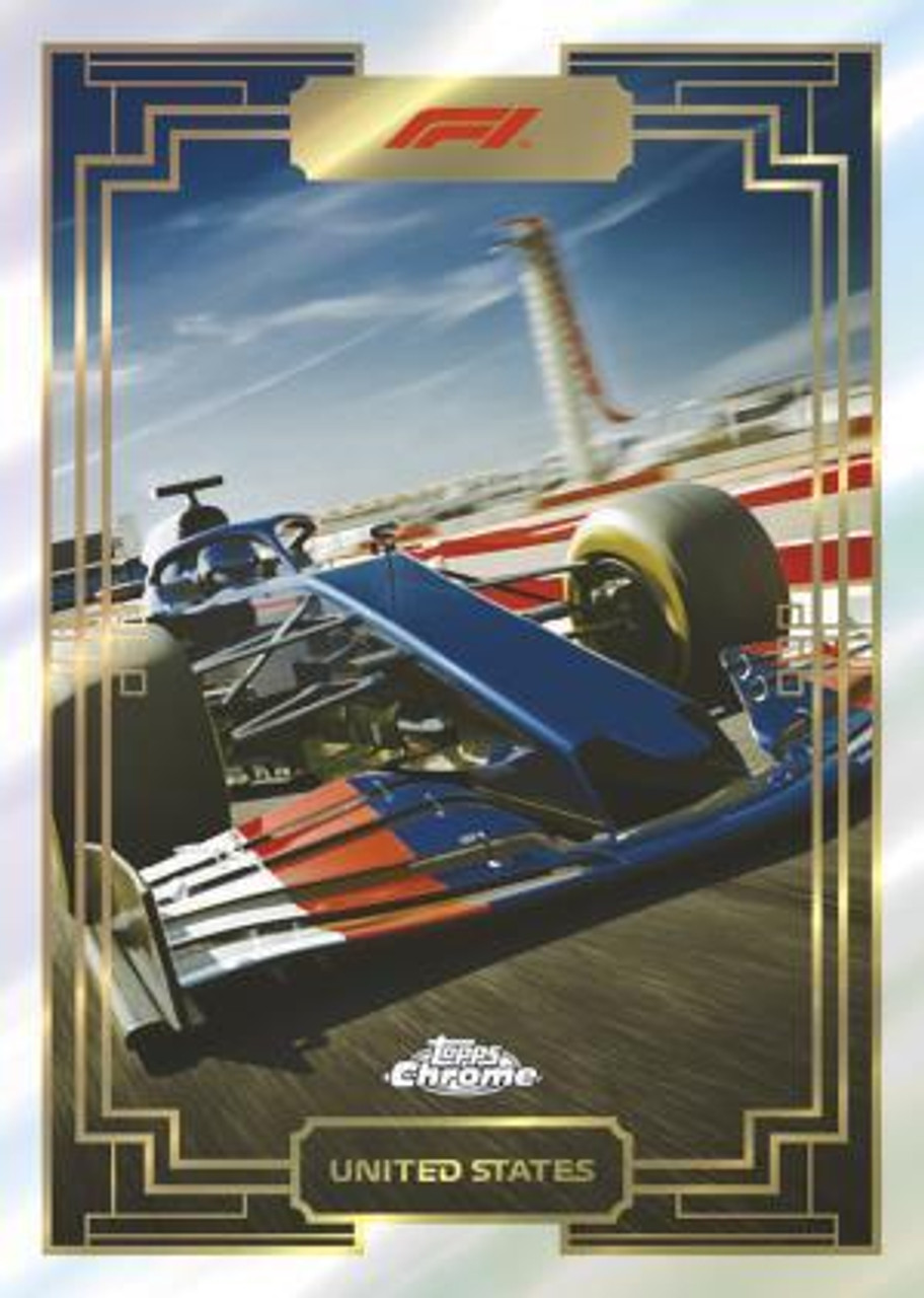 2022 Topps Formula 1 Chrome Hobby Lite Box