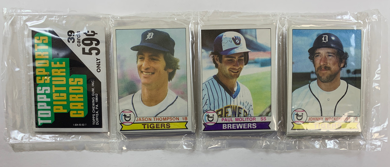 1979 Topps Baseball Rack Pack Includes Paul Molitor 03 - Larry Fritsch Cards  LLC - Your Card Collecting Headquarters