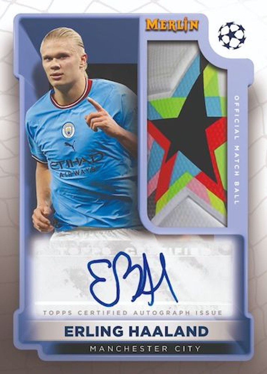 2022-23 Topps UEFA Merlin Chrome Hobby Box